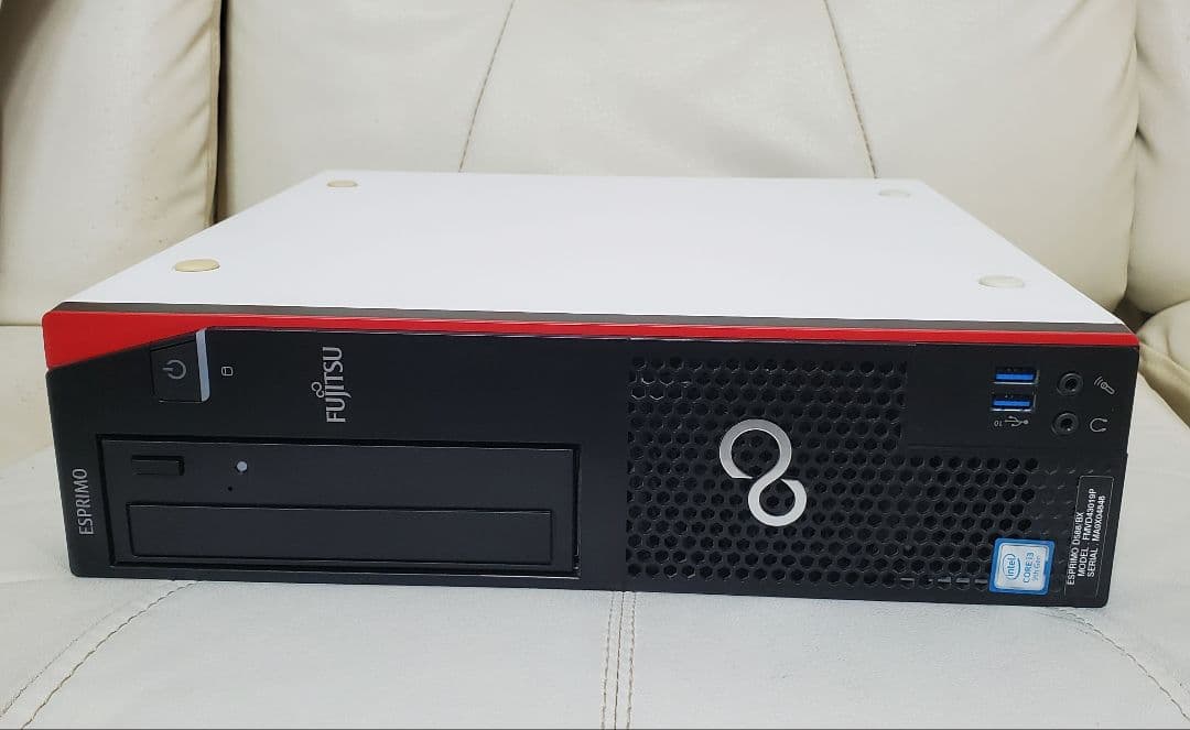 富士通デスクトップパソコンD588/BX Office2019付