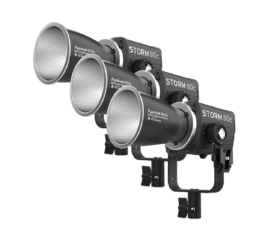 Aputure STORM 80c 3灯キット