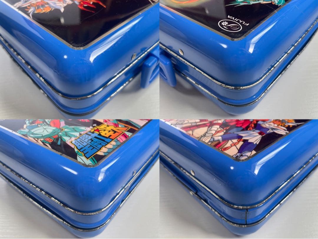 【中古】 聖闘士星矢 お菓子缶 不二家 レトロ お菓子BOX