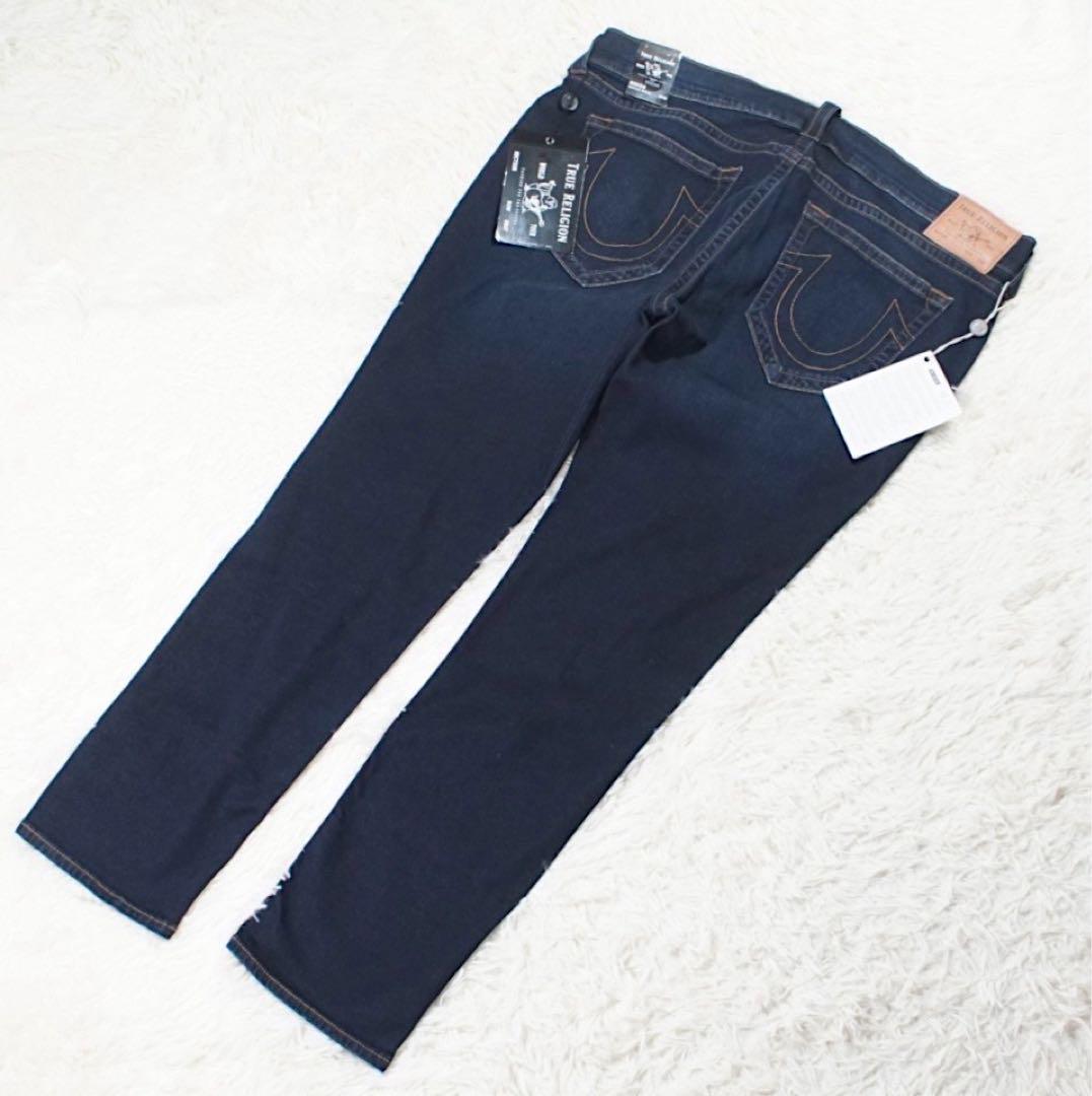 希少サイズ《TRUE RELIGION》ROCCO(W40)スキニー 加工