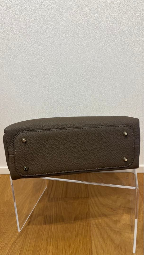 HAYNI トープ　2wayレザーショルダー/ハンドバッグ