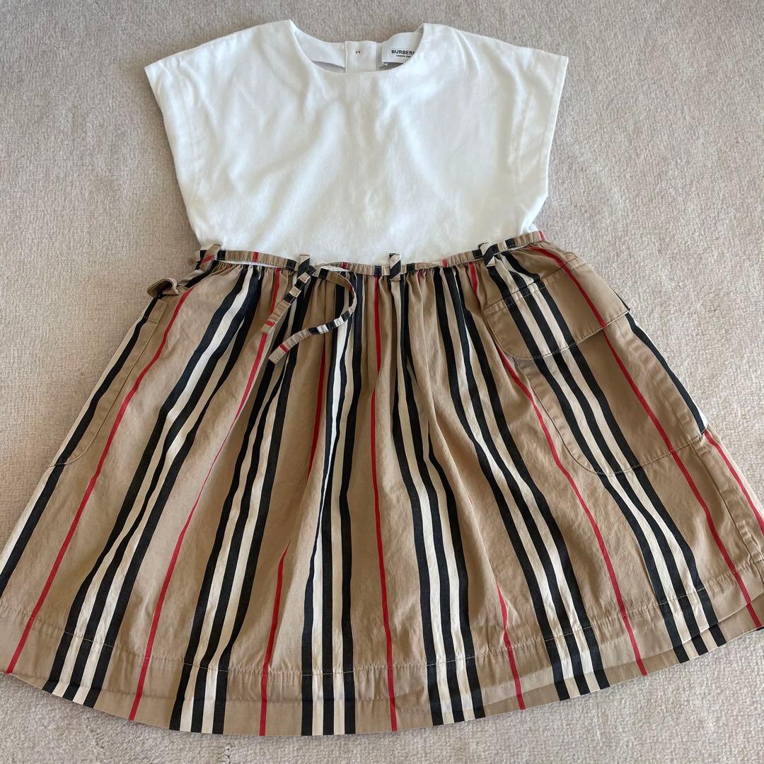 BURBERRY バーバリー 切り替えワンピース
