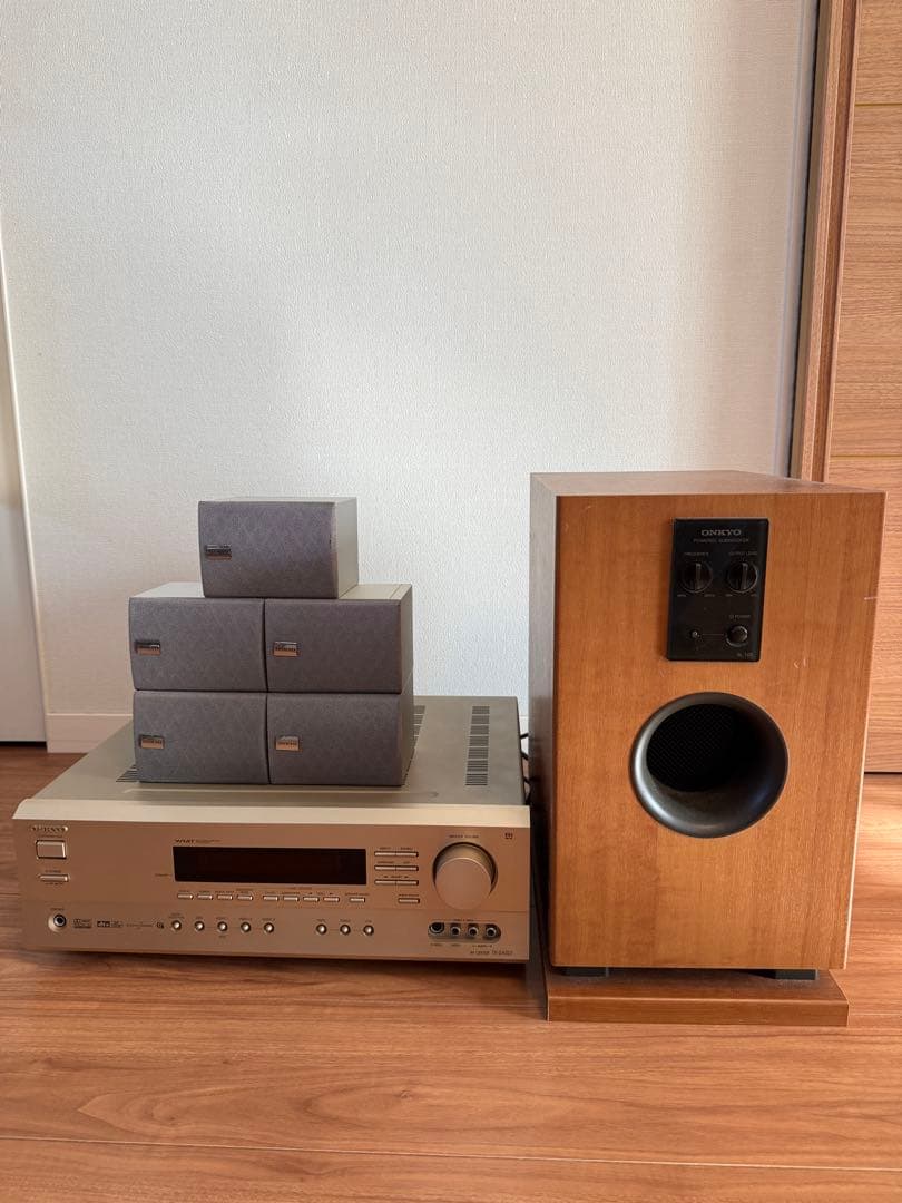 オンキョーホームシアター　5.1ch サラウンドシステム　tx-sa501