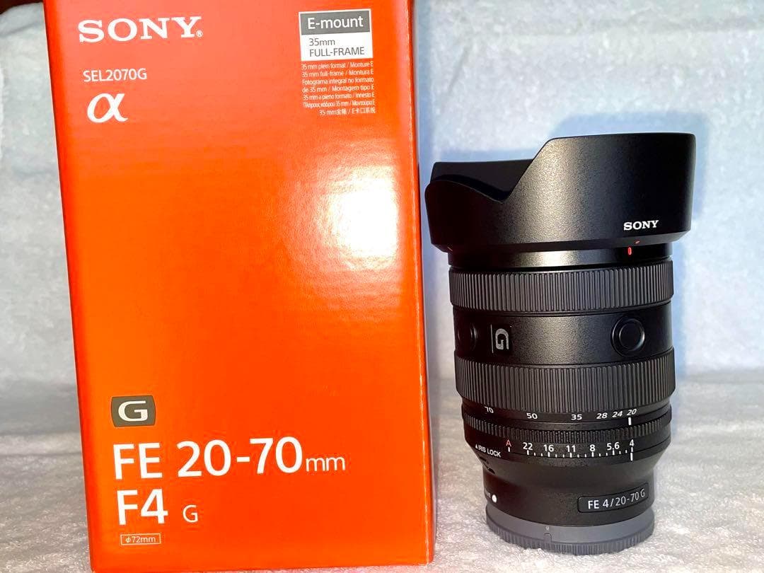 ソニー　SEL2070G F4G MCプロテクター付き