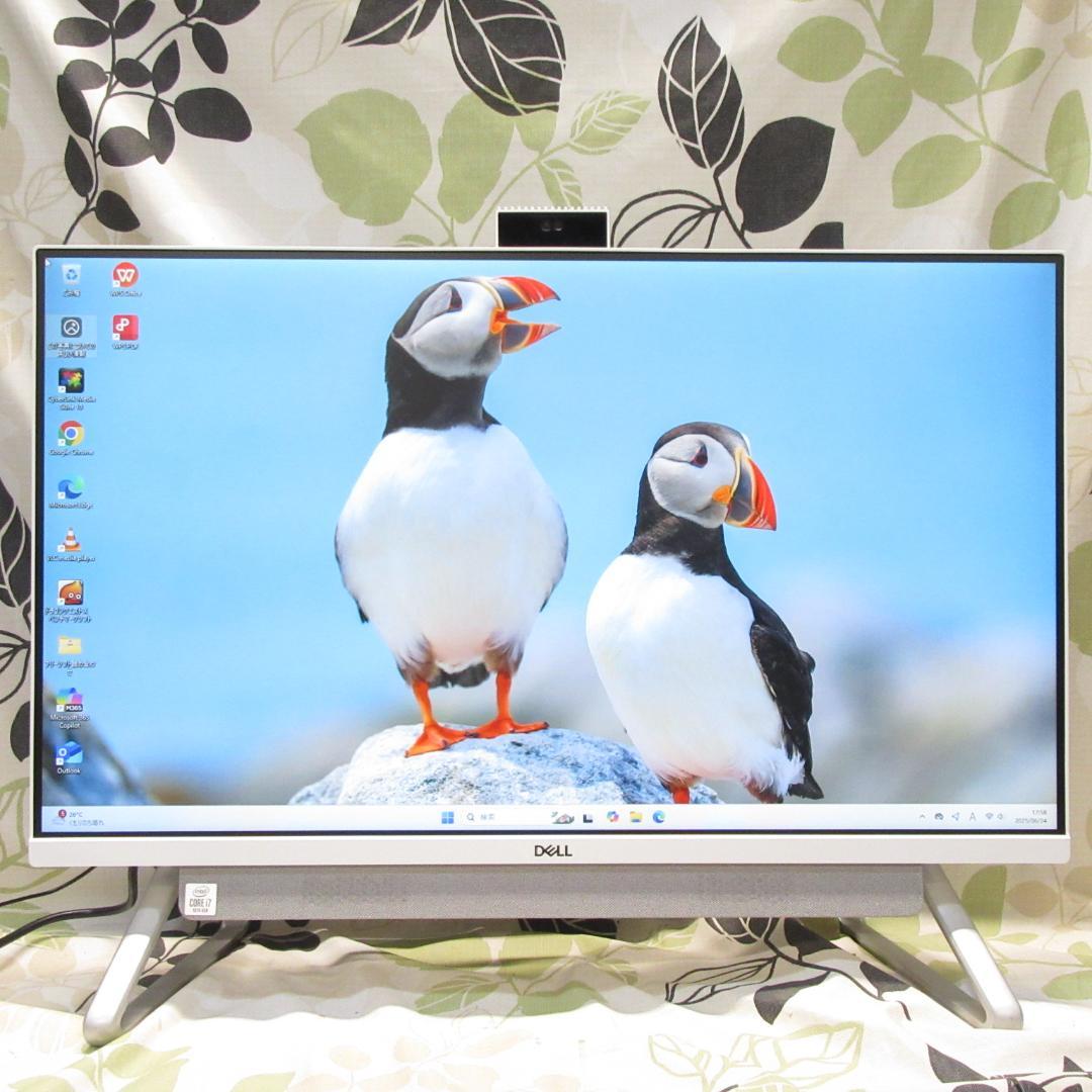 超大画面27インチWin11公式対応10世代i7/メ16G/SSD/グラボ/無線