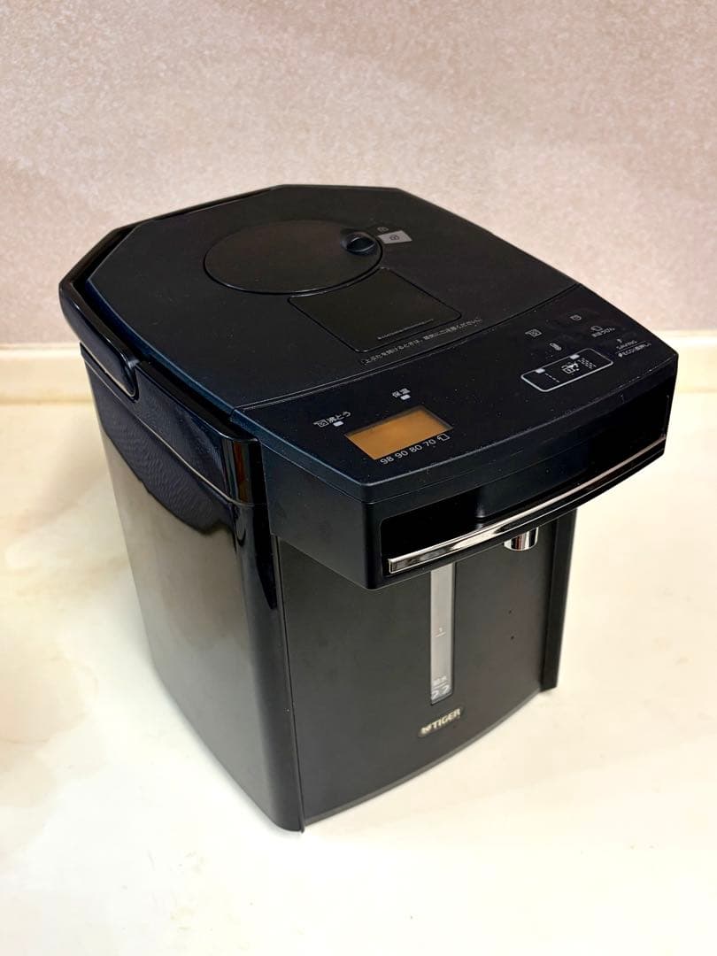 【美品・箱＆説明書あり】タイガー24年製　電気魔法瓶とく子さん 2.2L