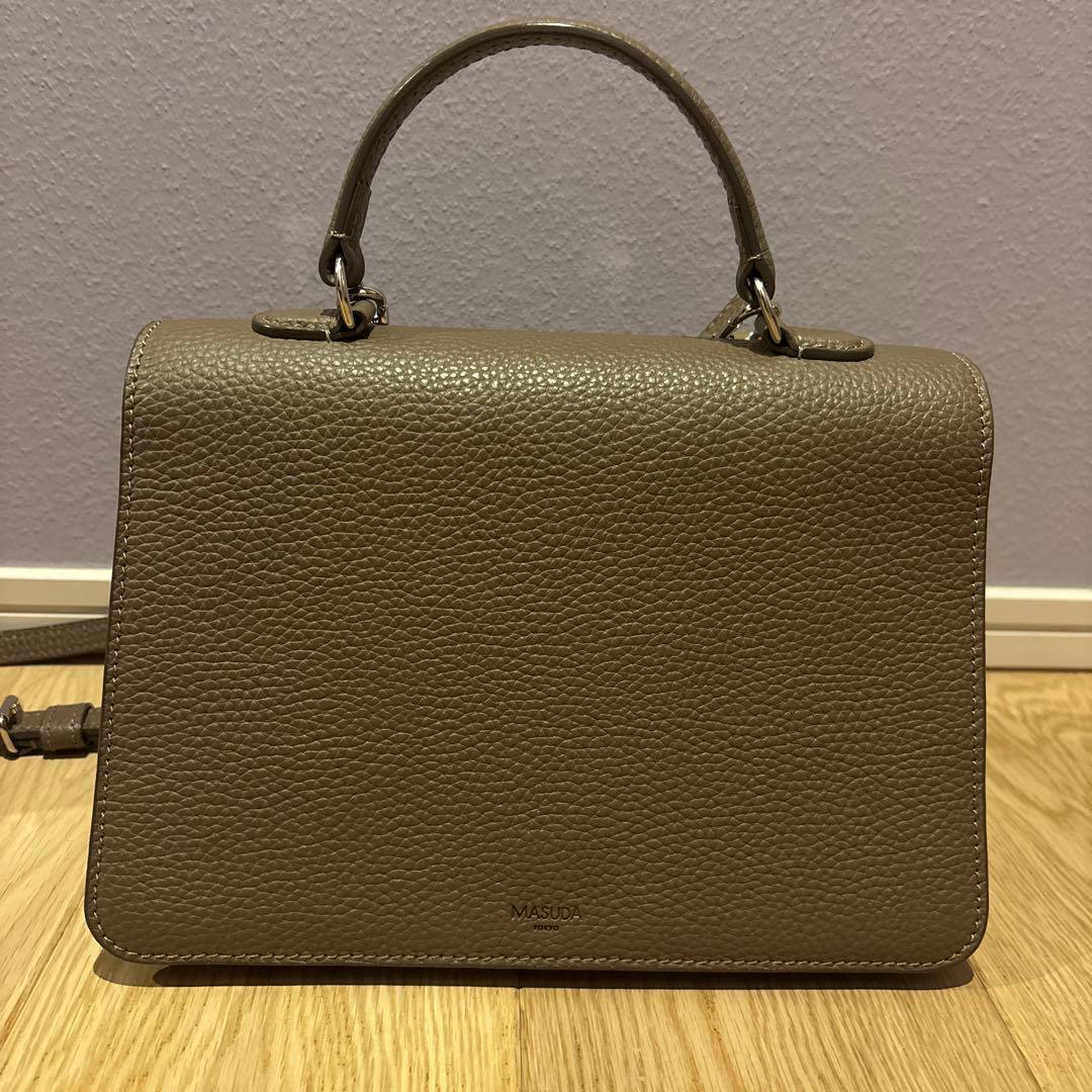 MASUDA ランドハンド 2wayバッグ トープ レザー ショルダー付