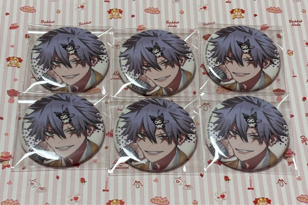 ファントムバスターズ ファンバス ザキ 観崎薫 サンリオ ファボテリア 缶バッジ