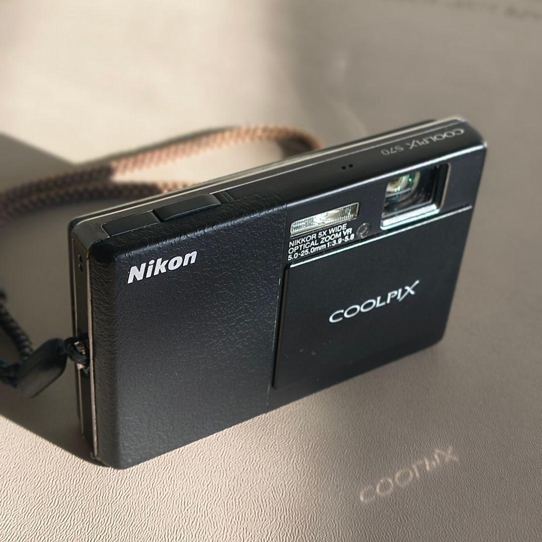 【美品】動作良好 Nikon COOLPIX S70 本体+充電器