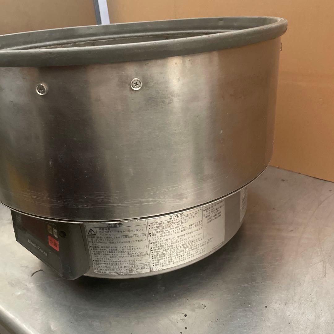 業務用 リンナイマイコン制御ガス炊飯器 αかまど炊き LPガス〔RR-50G1〕