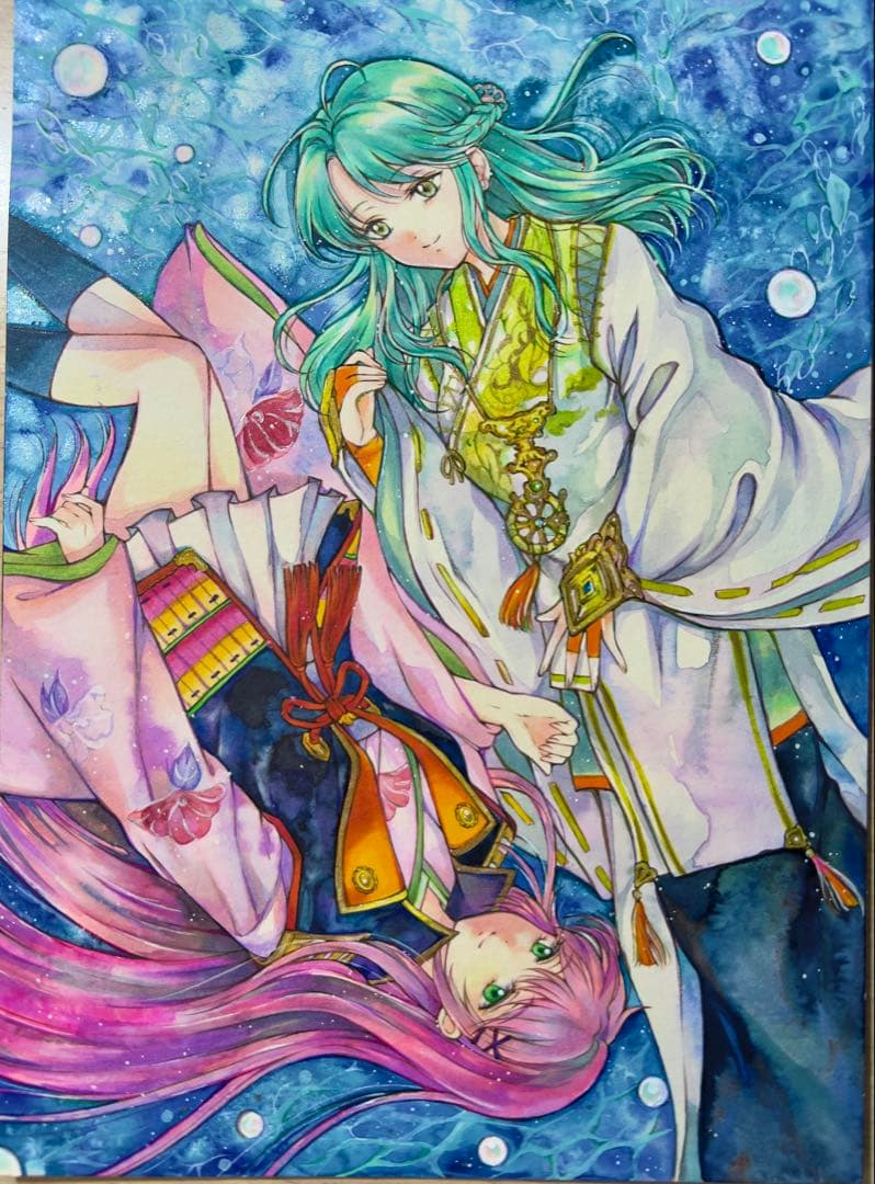 櫻様⭐︎手描きイラスト⭐︎オリジナル⭐︎原画⭐︎創作⭐︎アナログ⭐︎夢絵⭐︎コピック