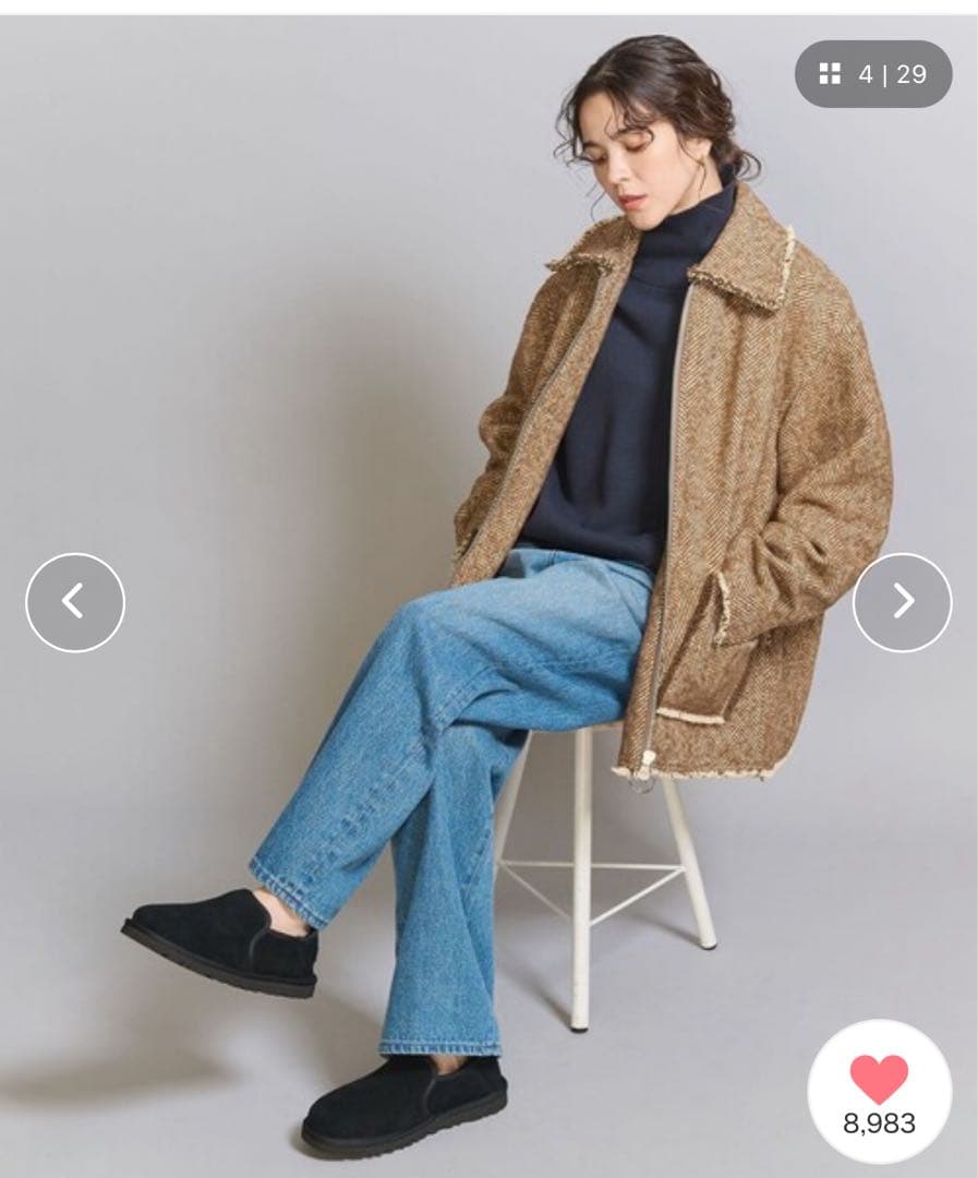 ＜UGG＞KentonユナイテッドアローズBEAUTA&YOUTH 24cm