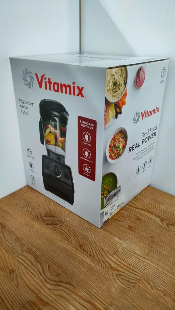 【美品】バイタミックス　E520　ブラック　保証書あり　1629