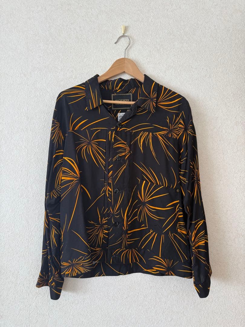 ANACHRONORM 花火柄シャツ