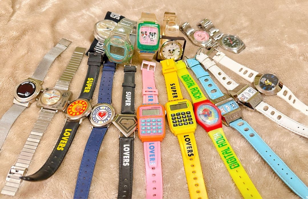 【SUPER LOVERS／LOVERS HOUSE／etc腕時計17本セット】