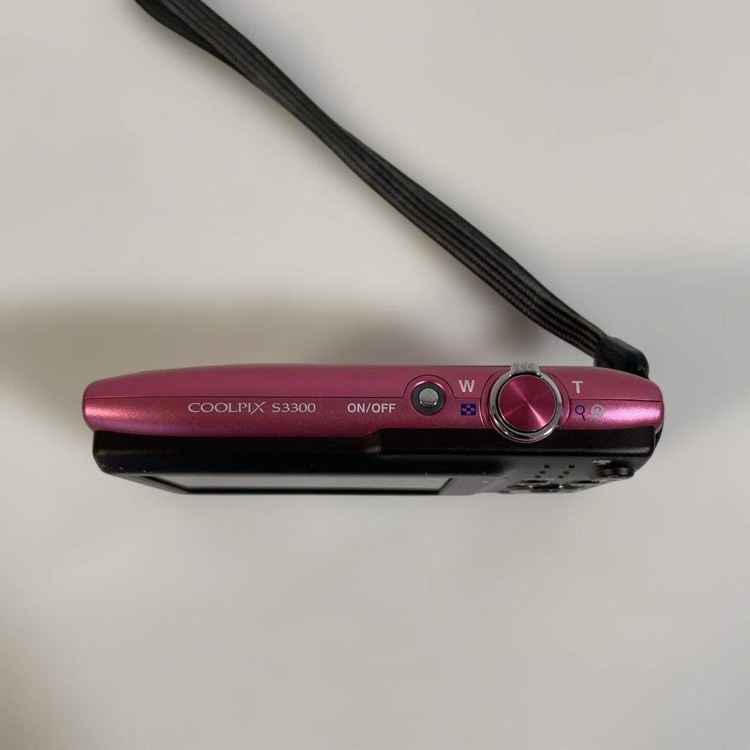 Nikon COOLPIX S3300ピンク コンパクトデジタルカメラ