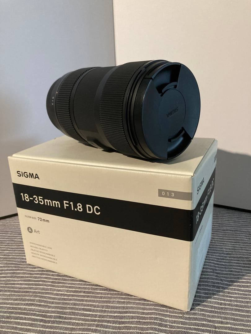 SIGMA 18-35mm F1.8 DC Art レンズ