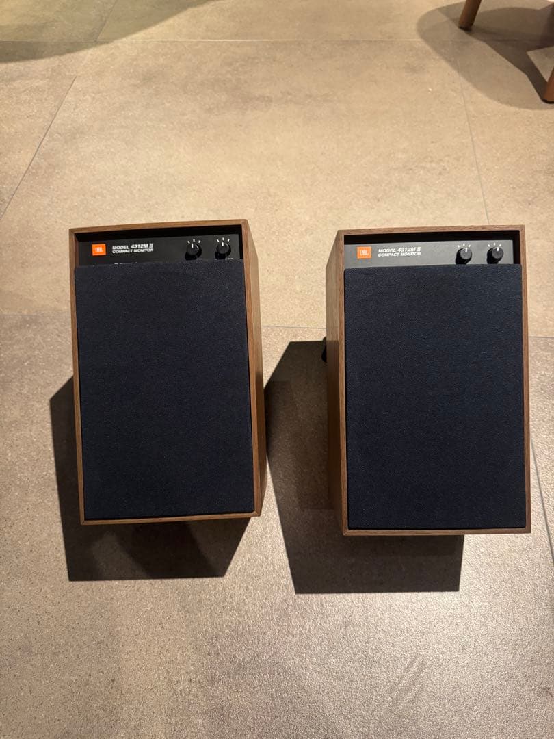 JBL 4312M Ⅱスピーカー ブラウン