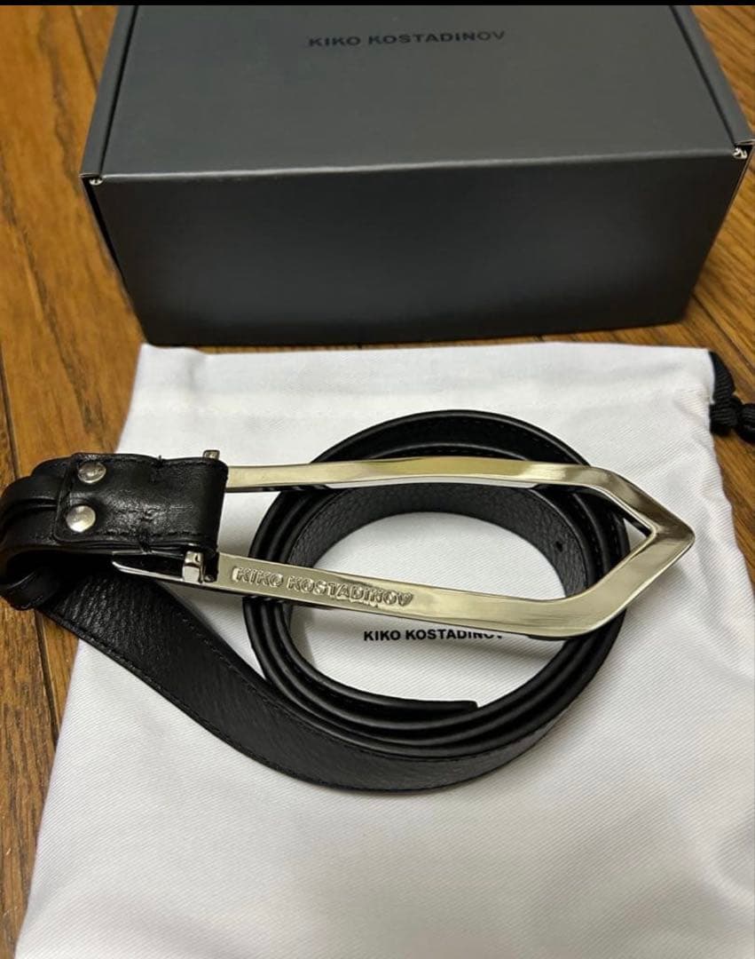 小物 25aw KIKO KOSTADINOV margutta belt