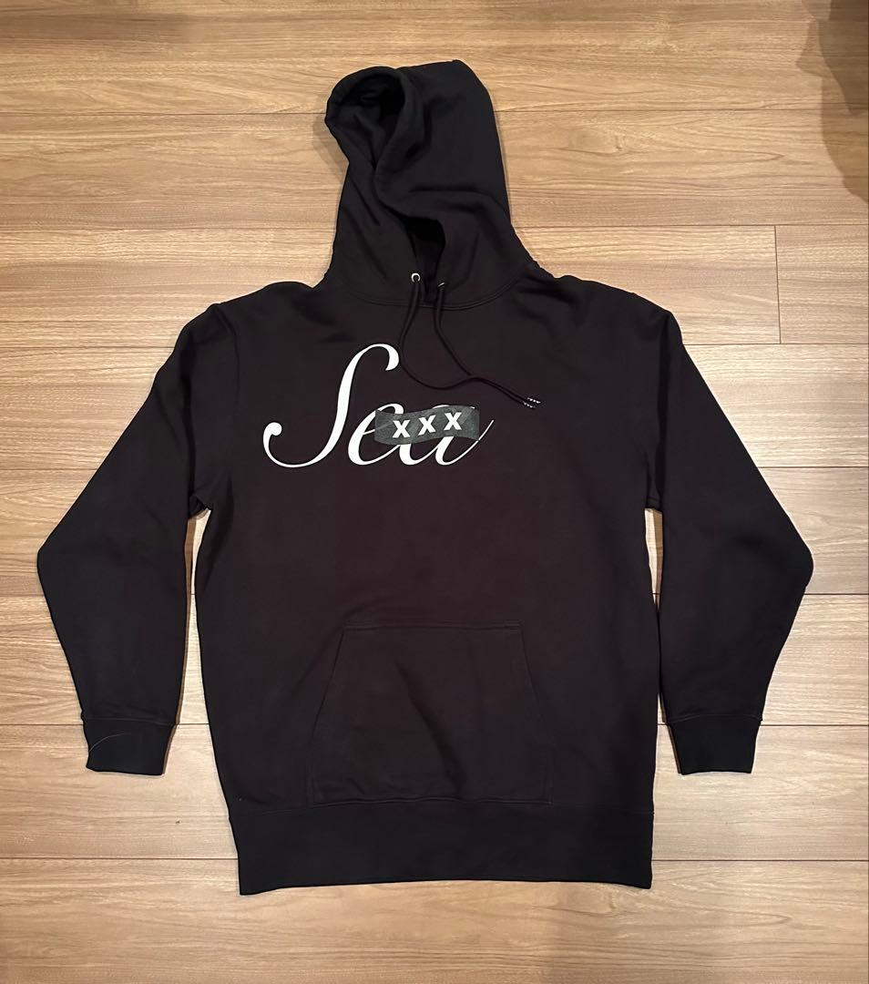 GOD SELECTION XXXとWIND AND SEA コラボパーカー