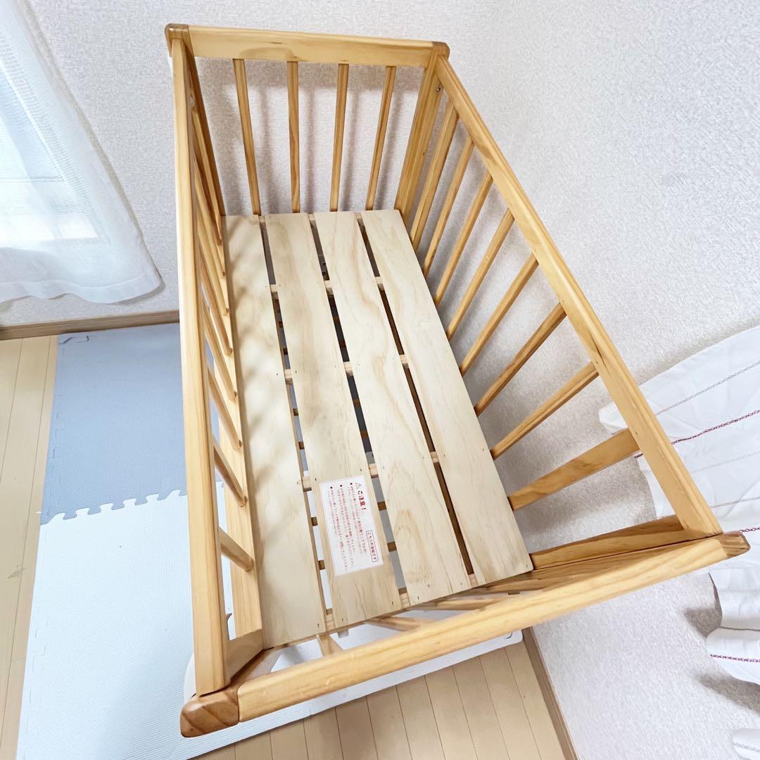 【送料込み✨】大和屋　ベビーベッド　そいねーる⭐︎