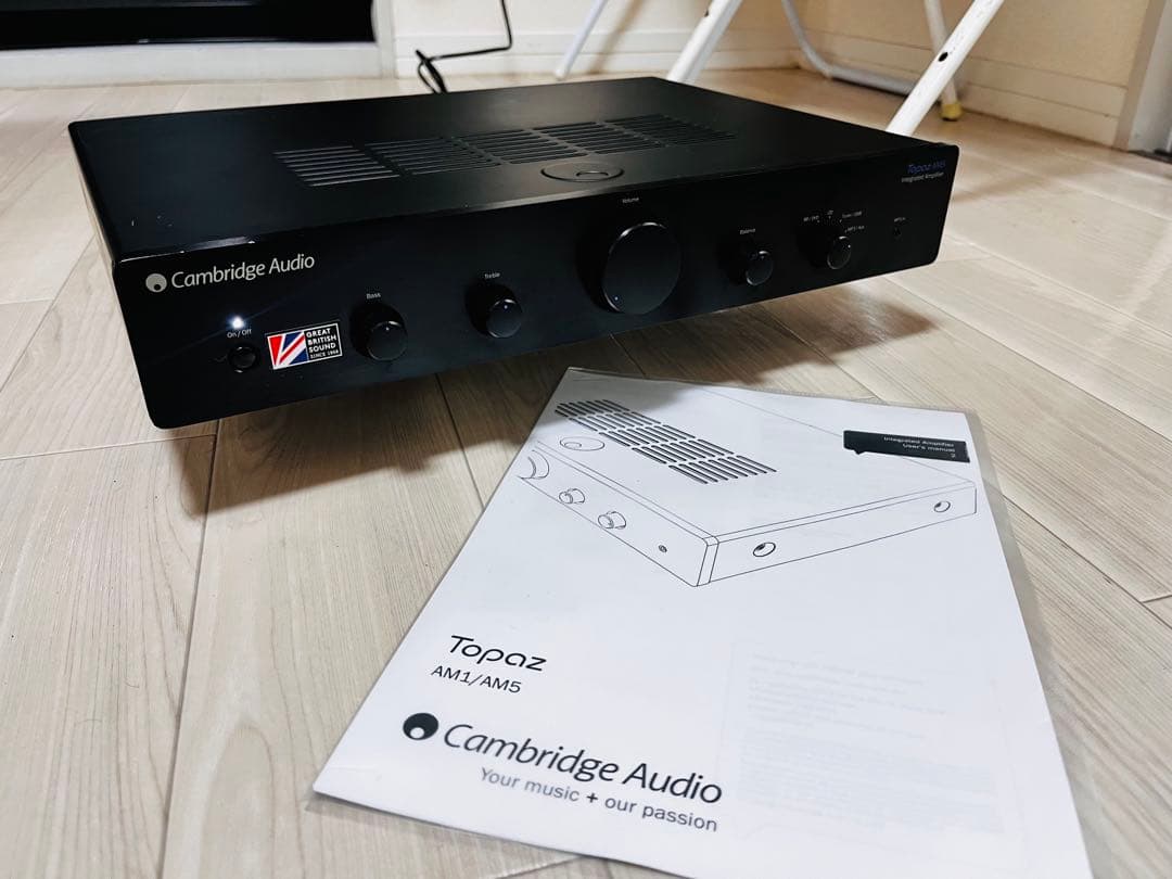 Topaz AM5 プリメインアンプ 1