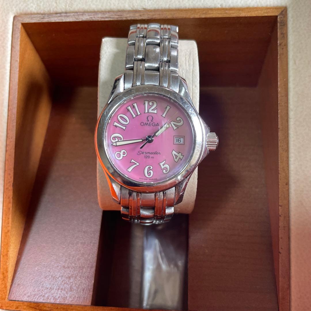 オメガ スピードマスター（ピンク）