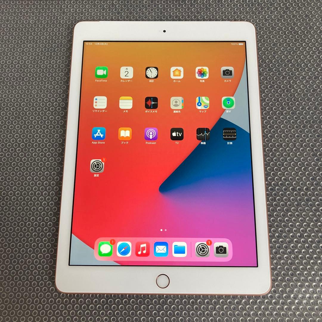 3445 極美品新品級☆電池最良好☆iPad6第6世代32GB SIMフリー☆