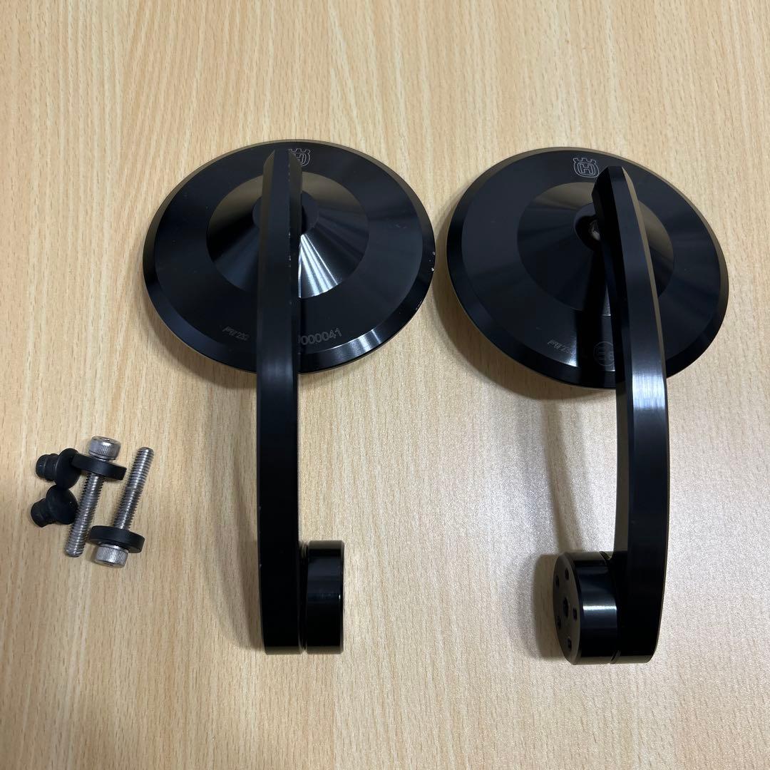 【秋風】ハスクバーナ スヴァルトピレン 純正 バーエンドミラー