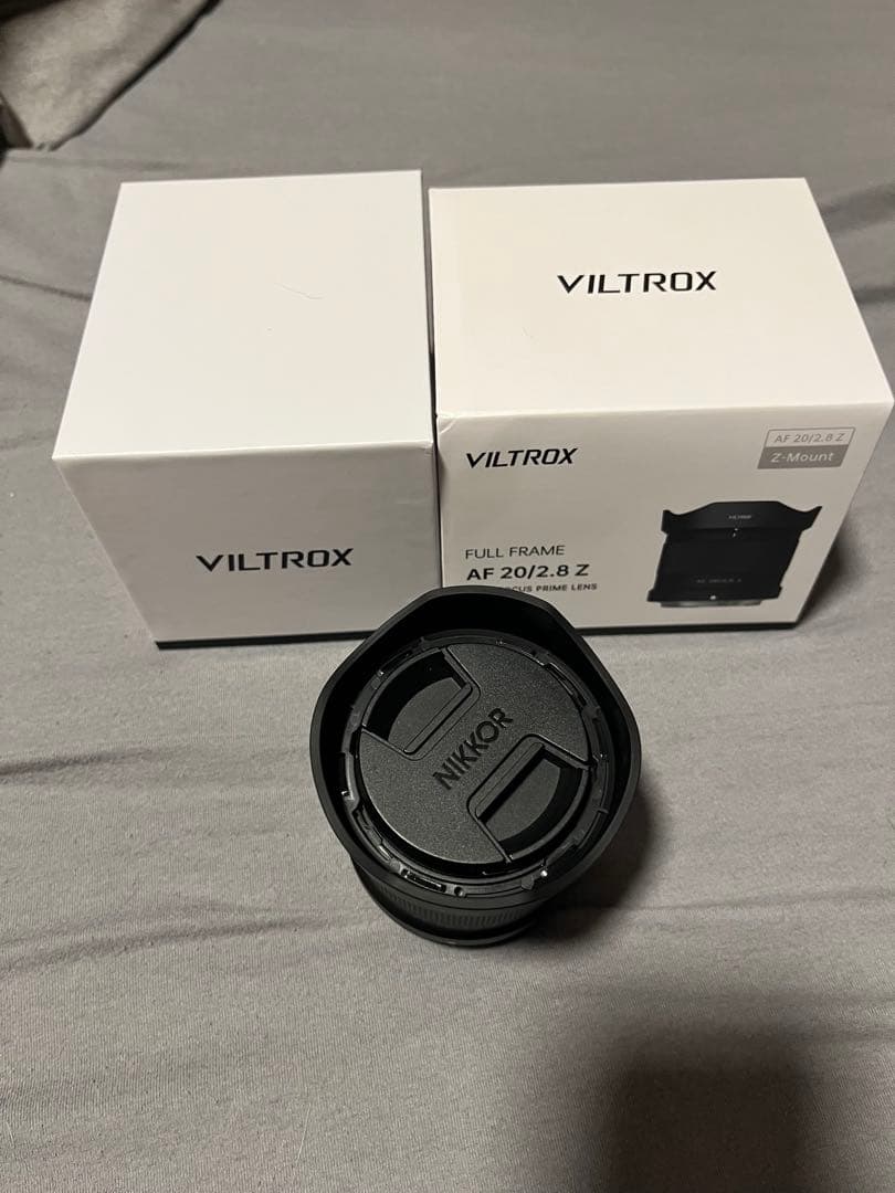 【ほぼ新品】VILTROX AF 20/2.8 Z 単焦点レンズ　Zマウント