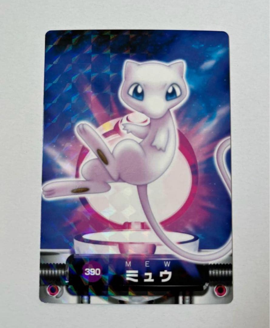 ポケモン ずかんカード ミュウ レインボーホロ