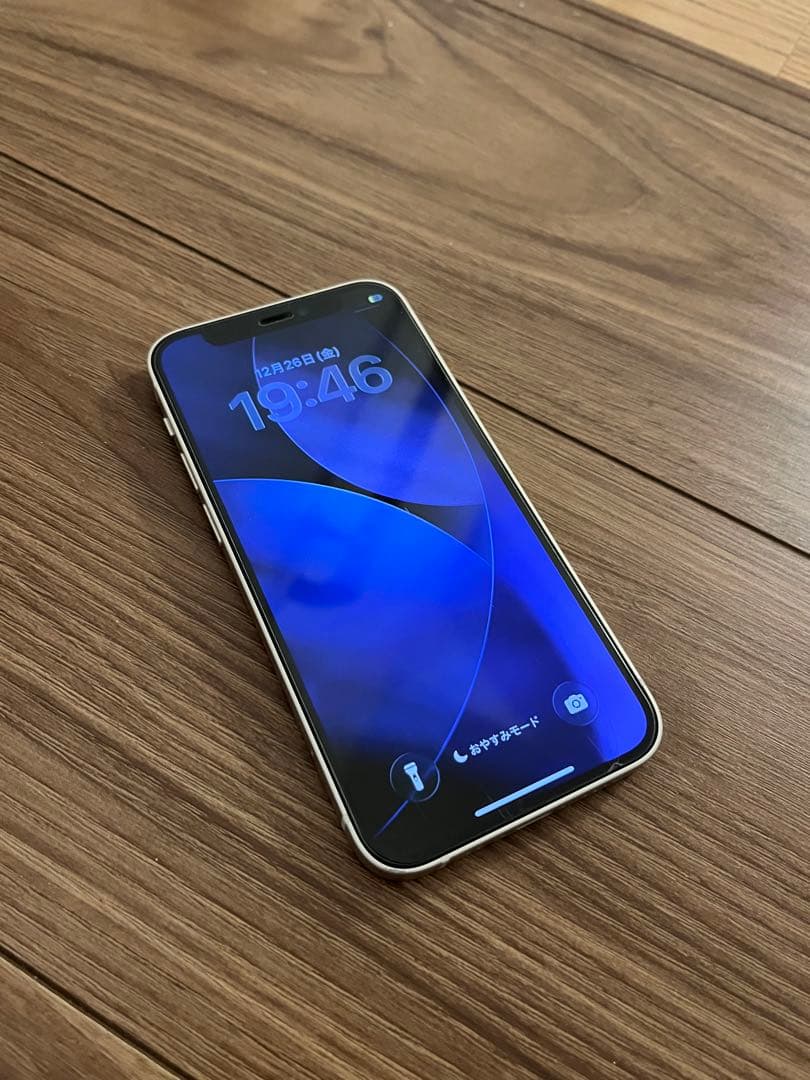 iPhone 12 mini ホワイト 128GB 本体 傷あり 箱