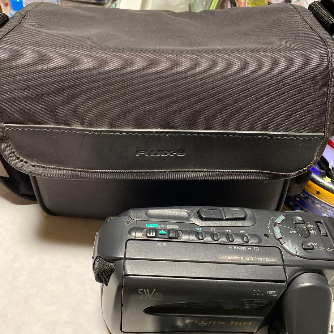 動作品　FUJIX-Hi8 ビデオカメラ　FH125SW ②