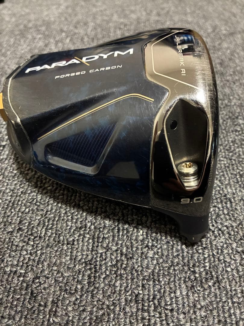 キャロウェイ　パラダイム　ドライバー　9° ヘッドのみ