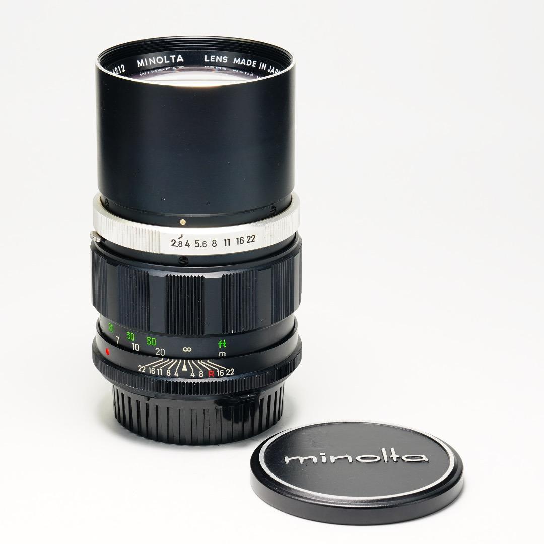 【極美品】ミノルタ MC TELE ROKKOR 135mm F2.8 212