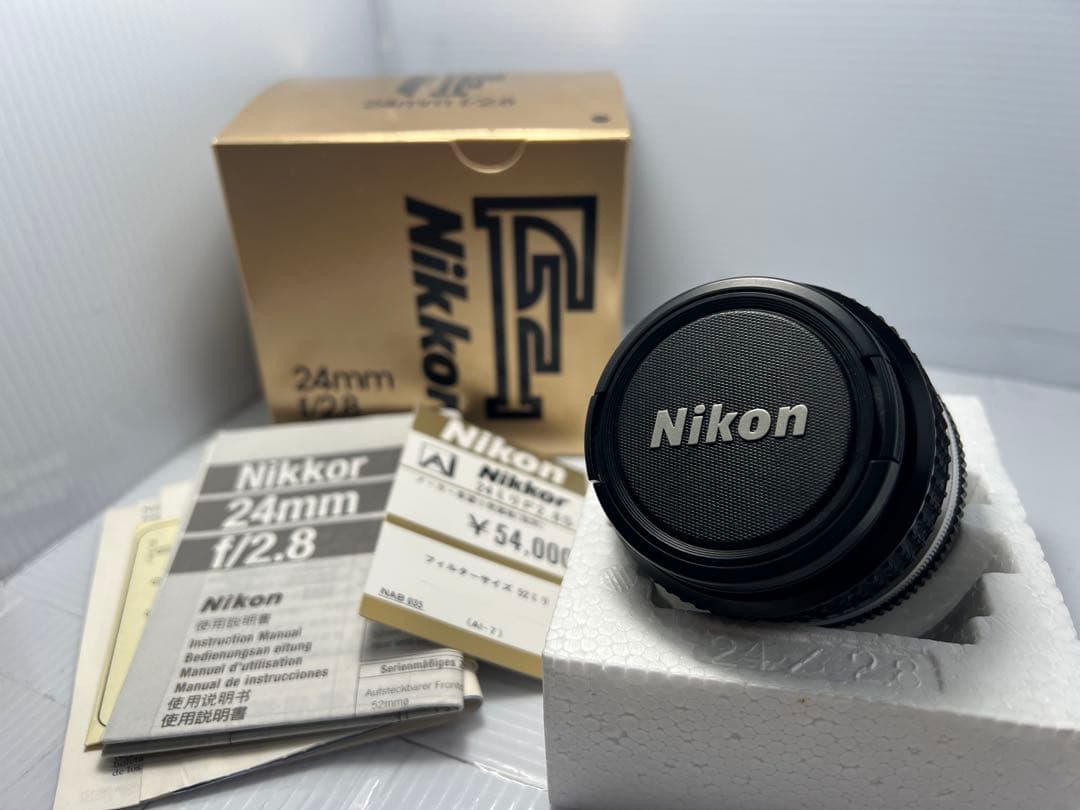 Nikon ニコン NIKKOR 24mm F2.8 カメラレンズ