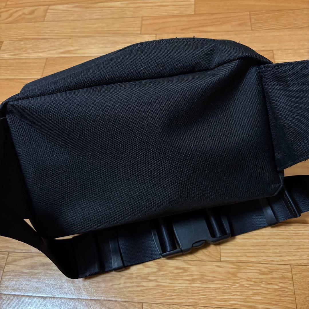 美品 PORTER×docomo ウエストバッグ 黒 タンカー レザー HEAD