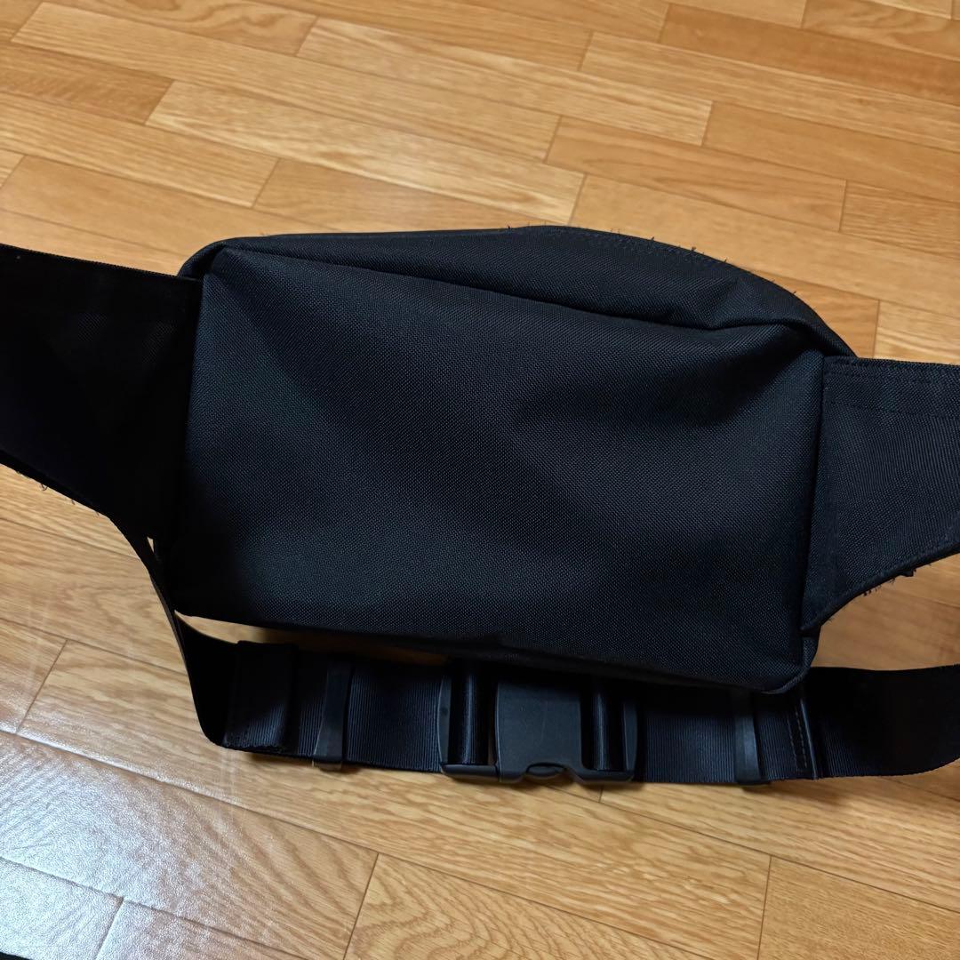 美品 PORTER×docomo ウエストバッグ 黒 タンカー レザー HEAD