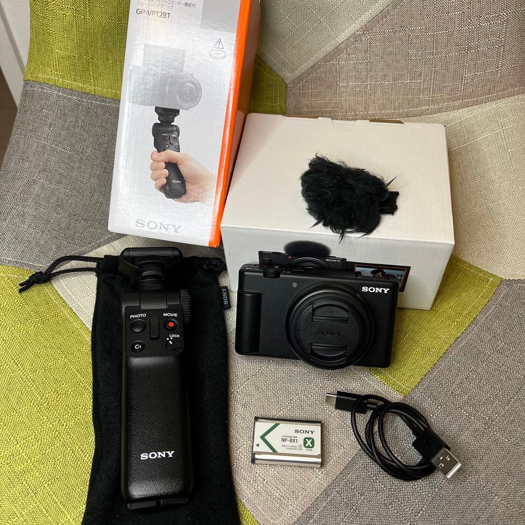 SONY zv-1f 箱付き/ 人気VLOGカメラ