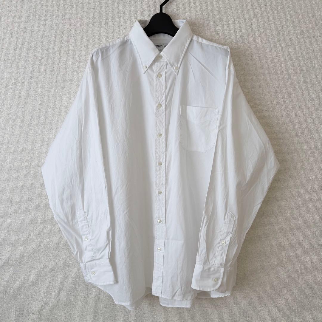 極美品 INDIVIDUALIZED SHIRTS B.Dシャツ ホワイト XL