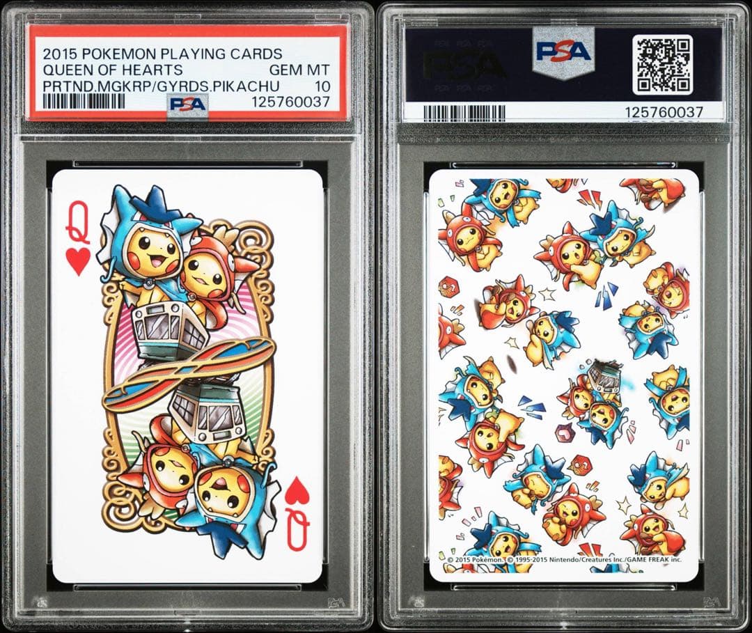 T*a様 PSA10 ごっこピカチュウ ポンチョ　トランプ　ハートのクイーン　ヒ
