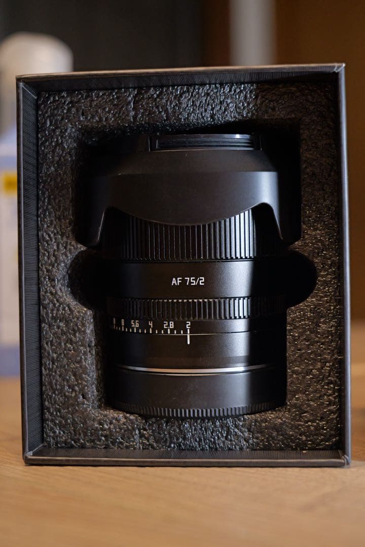 【美品】TTArtisan AF 75mm f2 Lマウント