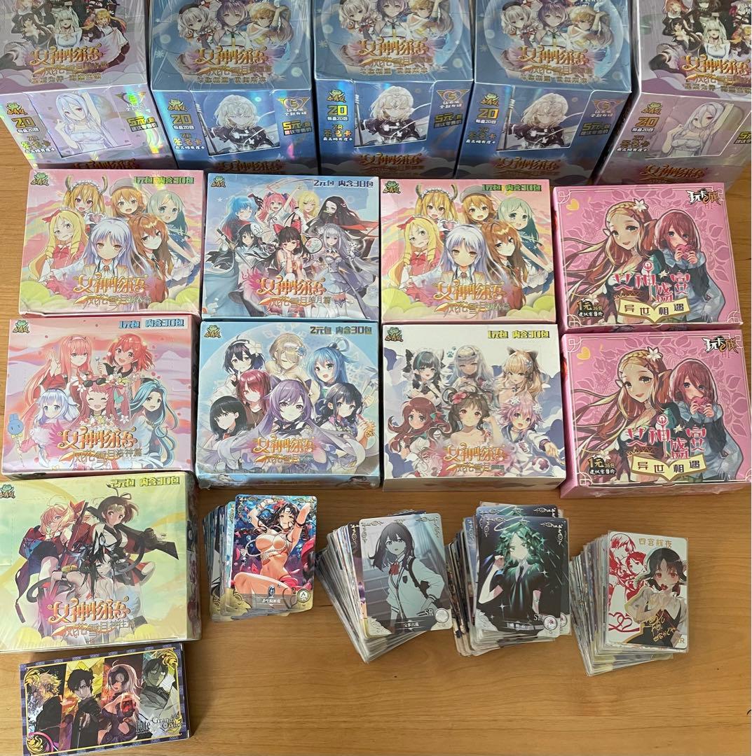 acg 海外 サンクリ 女神物語 女神ストーリー 未開封 ボックス 絶版 引退