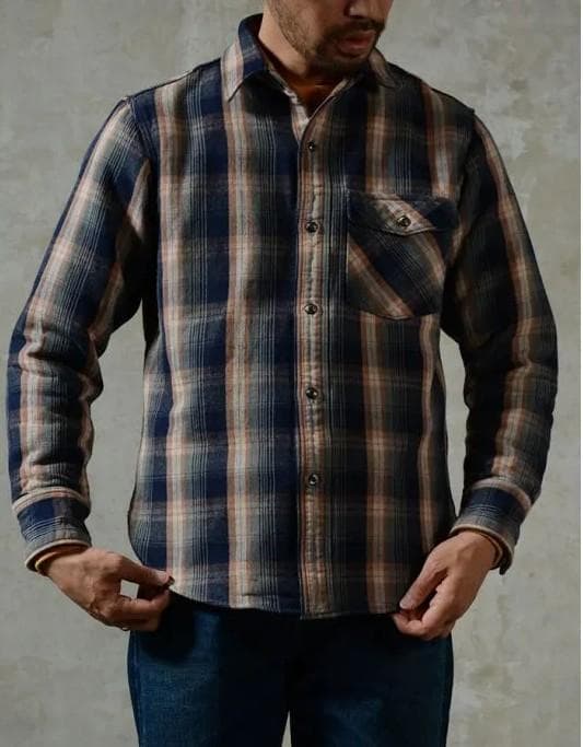 未使用・完売品 デラックスウエア HV-19 ヘビーネルシャツ XL