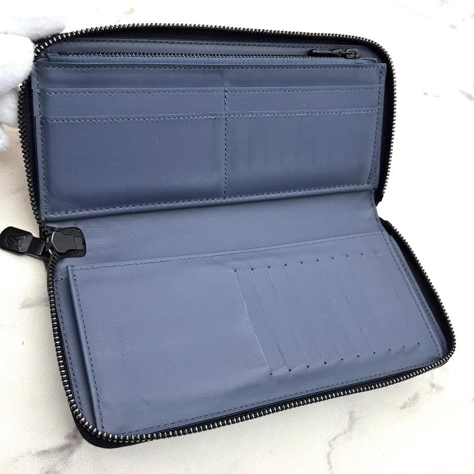 【極美品・IC搭載】ルイヴィトン　モノグラムシャドウ　ヴェルティカル　ネイビー