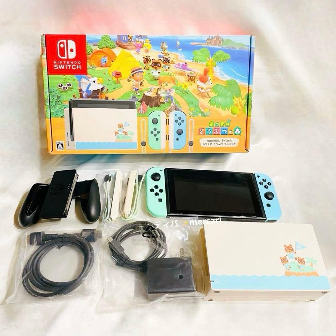Nintendo Switch あつまれどうぶつの森セット　付属品一式　任天堂