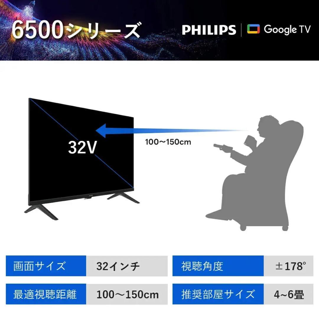 【期間限定大幅値下げ！】PHILIPS チューナーレステレビ 32型