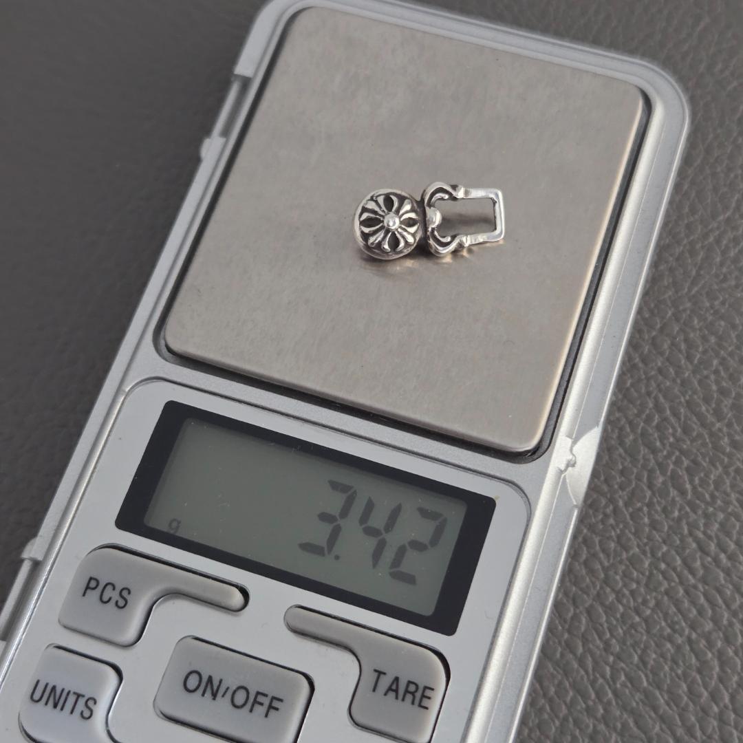 クロムハーツ CHROME HEARTS クロスボール ファスナーパーツ 925