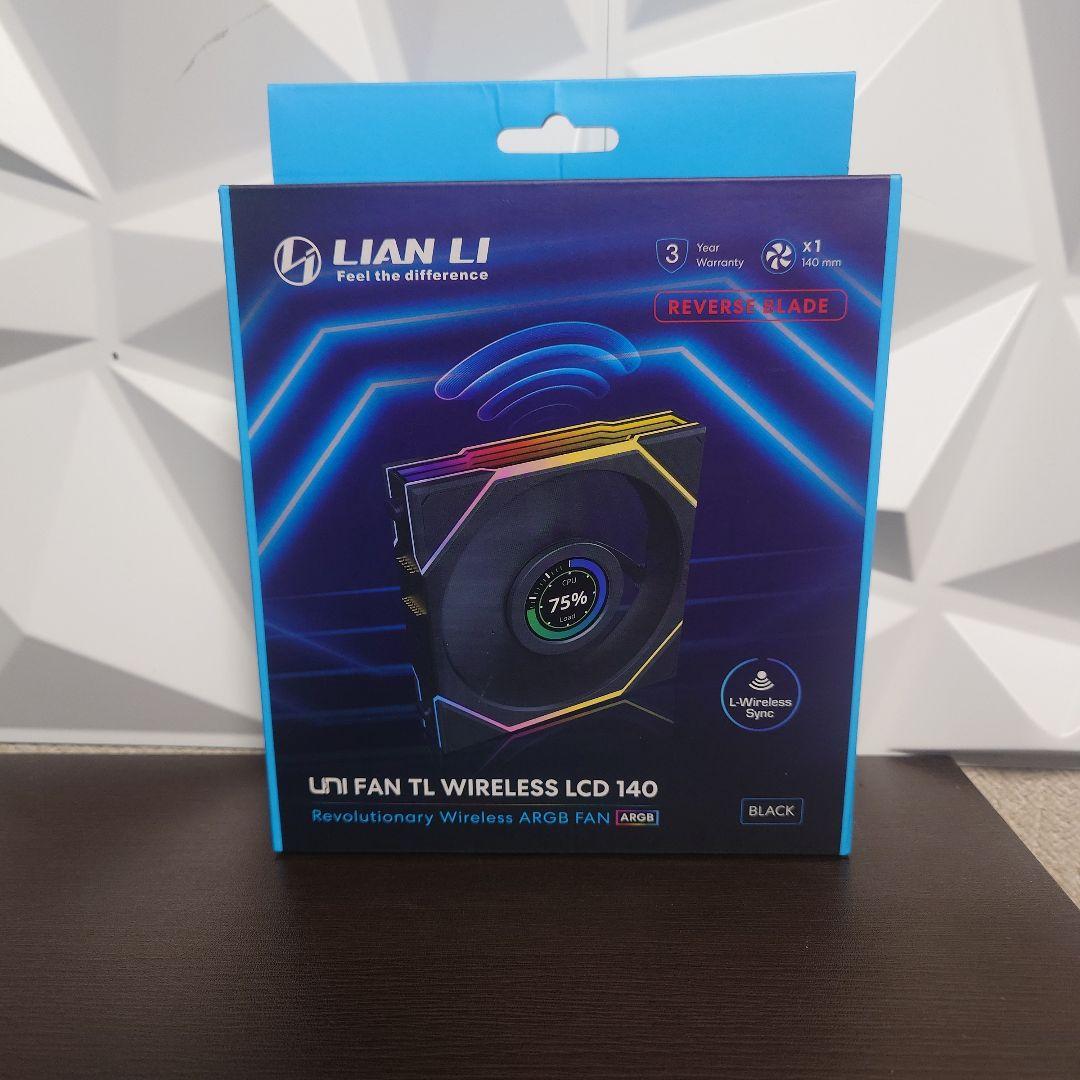 PC用ファン・クーラー Lian Li UNI FAN TL WIRELESS LCD 140