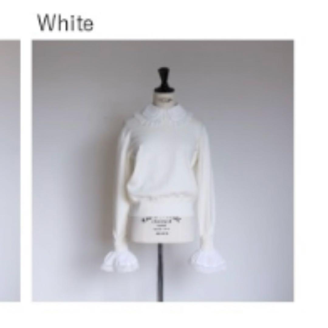 N*a様 新品未使用 / ジプソフィア LaceAccentKnit White